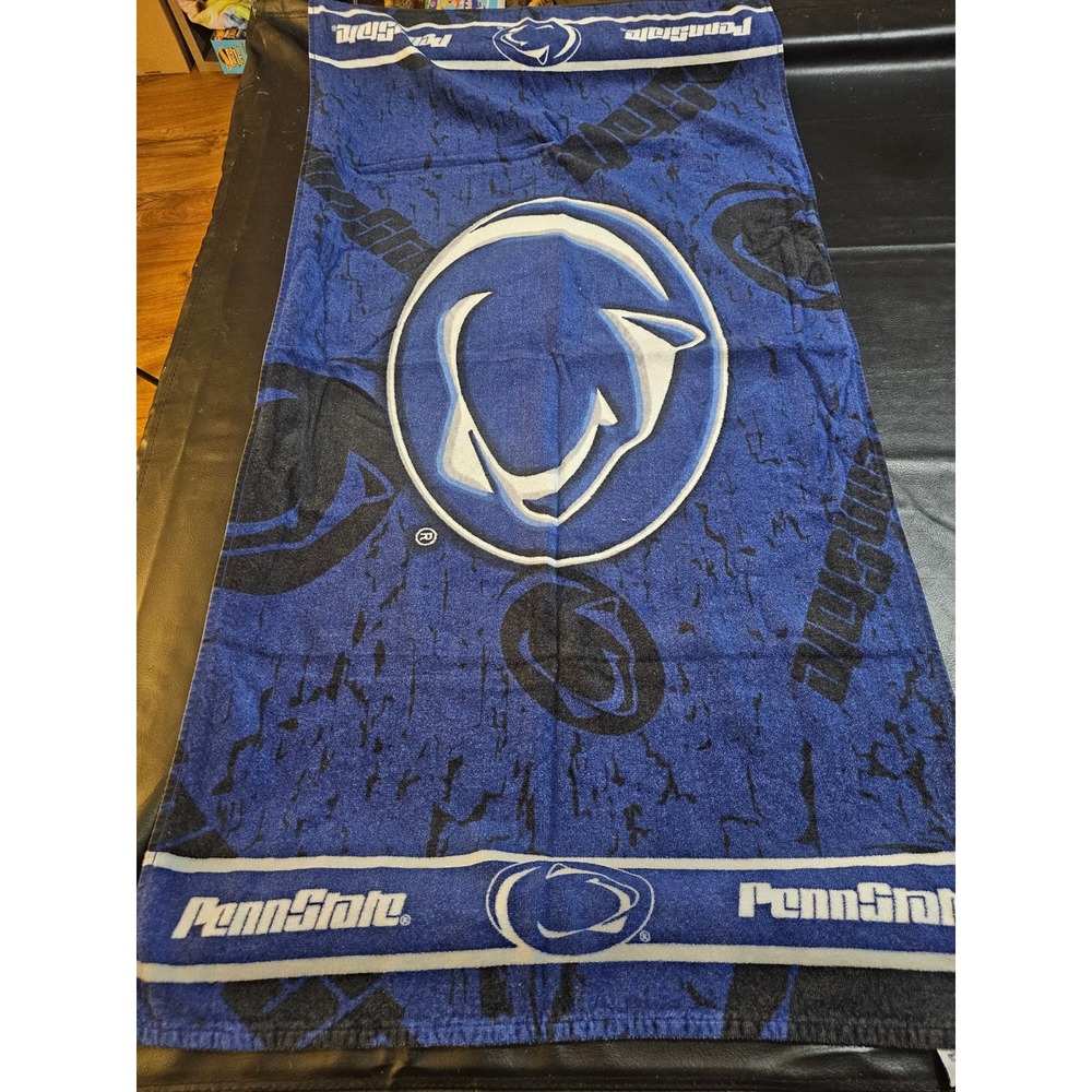 Vintage McArthur Penn State Nittany Lions Beach Towel 54x28